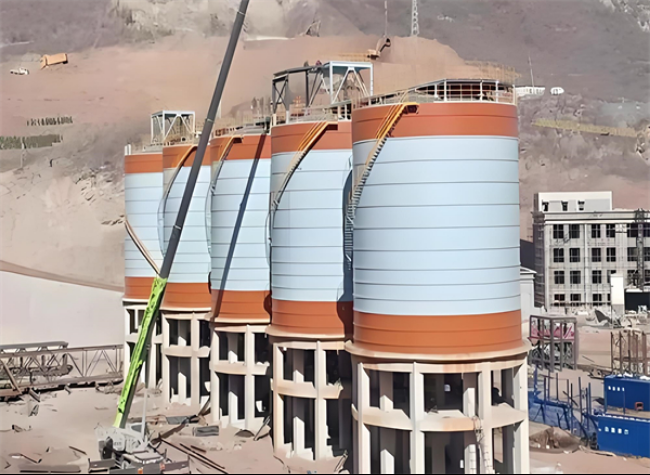 新田高架钢板仓