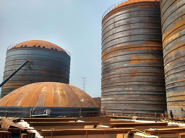 新田焦粉钢板仓